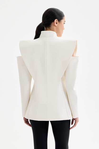 Blazer con Hombros Estructurados para Mujer | Ideal para Climas Fríos y Uso Profesional