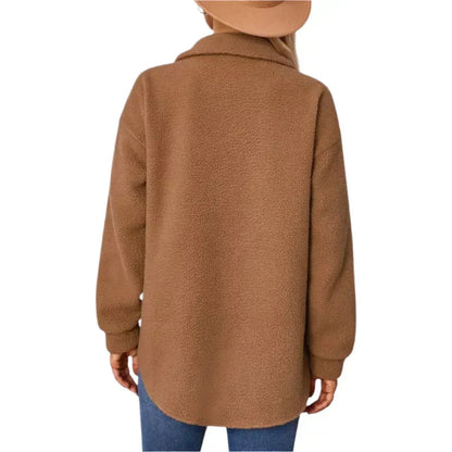 Abrigo De Media Longitud Para Mujer Con Diseño Clásico | Ideal Para Otoño E Invierno