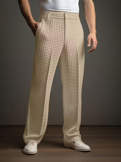 Pantalón con Corte Cómodo y Cintura Adaptada para Hombre | Ideal para Uso Diario e Informal