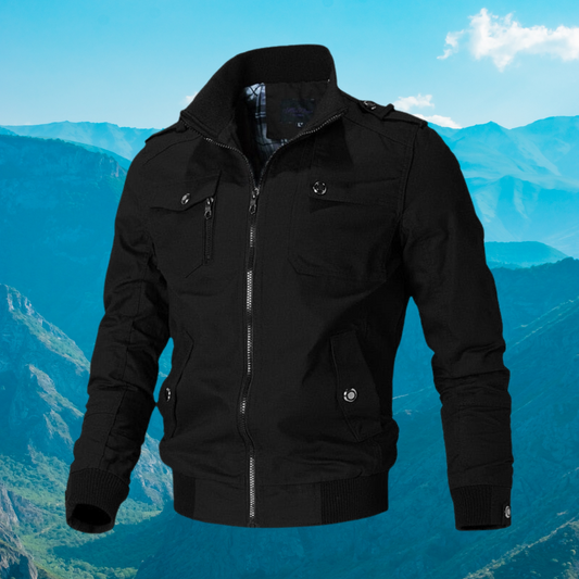 Chaqueta Bomber con Forro Multicapa para Hombre | Ideal para Uso Diario