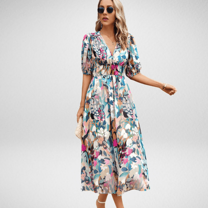 Vestido Midi Con Longitud Intermedia Para Mujer | Ideal Para Uso Diario Y Ocasiones