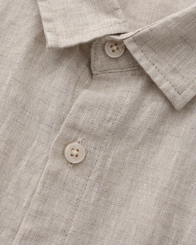 Chemise À Manches Courtes Avec Camisa de Manga Corta con Cierre Abotonado para Hombres | Ideal para Clima CálidoCoupe Droite Pour Hommes | Idéale Pour La Saison Chaude Et Les Usages Quotidiens
