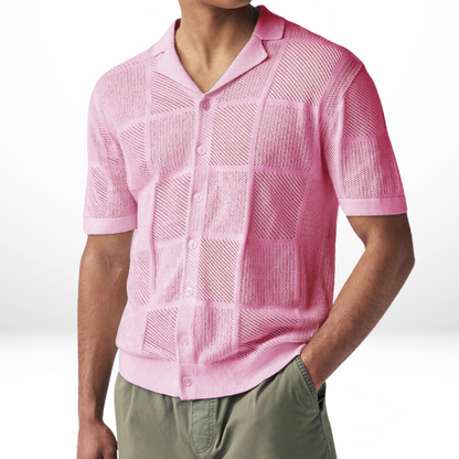 Camisa de Manga Larga de Punto para Hombres | Ideal para Uso Diario y Ocio