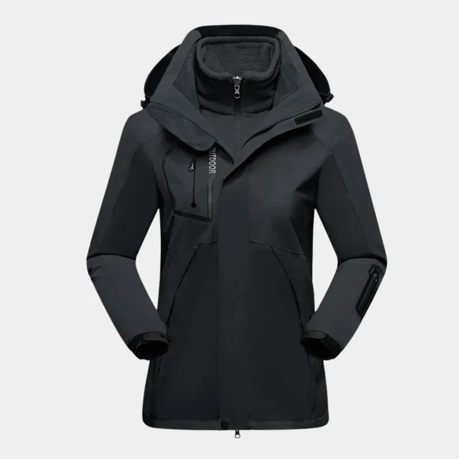 Chaqueta De Esquí Con Diseño Funcional Para Mujer | Ideal Para Deportes De Invierno