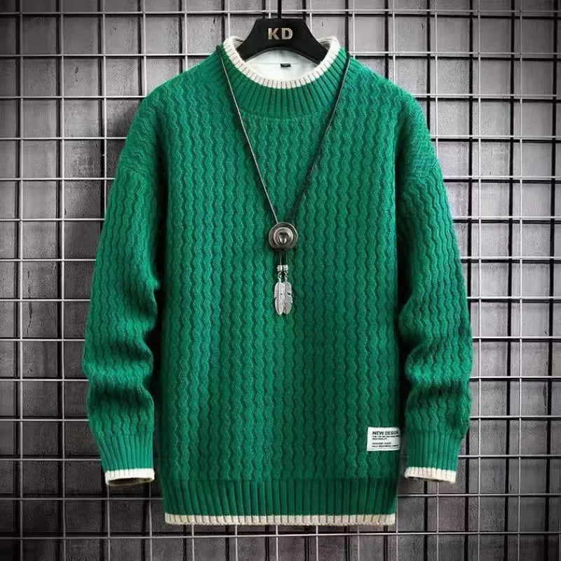 Jersey de Punto para Hombre con Corte Ajustado | Ideal para Uso Diario