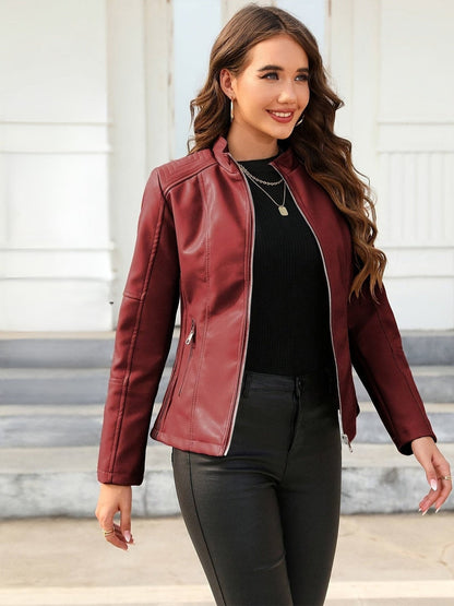 Chaqueta De Primavera Con Corte Moderno Y Mangas Largas Para Mujer | Ideal Para Uso Diario Y Exterior