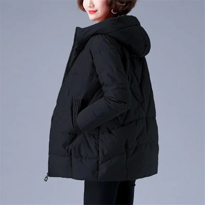 Chaqueta Acolchada con Motivo Canalé para Mujer | Ideal para las Temporadas Frescas
