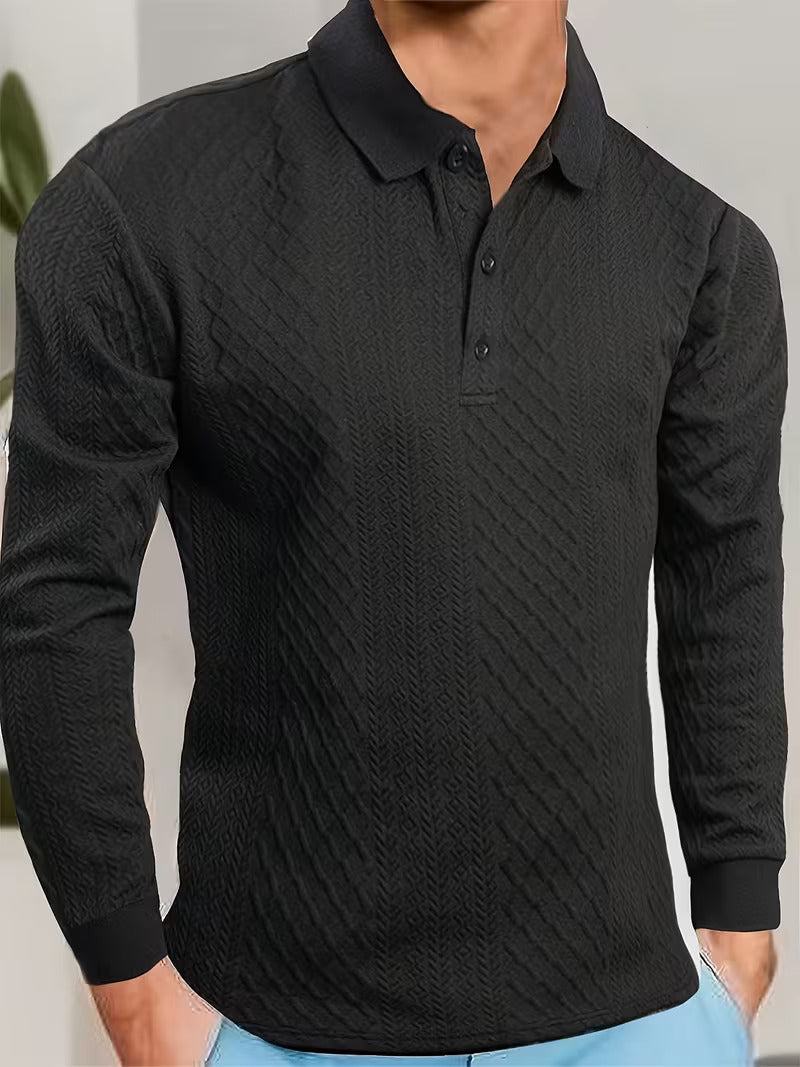 Jersey Con Cuello Redondo Y Corte Relajado Para Hombre | Ideal Para Uso Diario