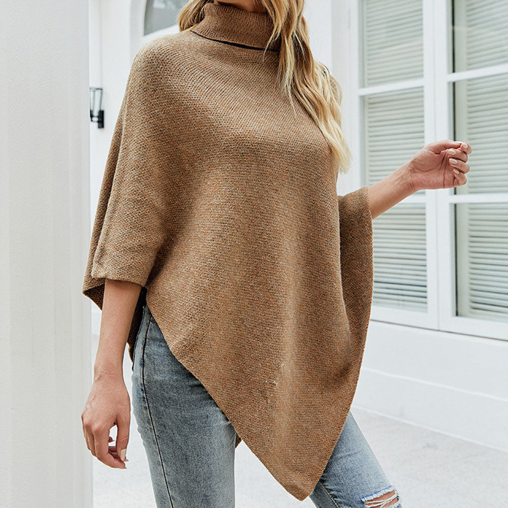 Jersey De Manga Larga Con Corte Regular Para Mujer | Ideal Para Otoño E Invierno