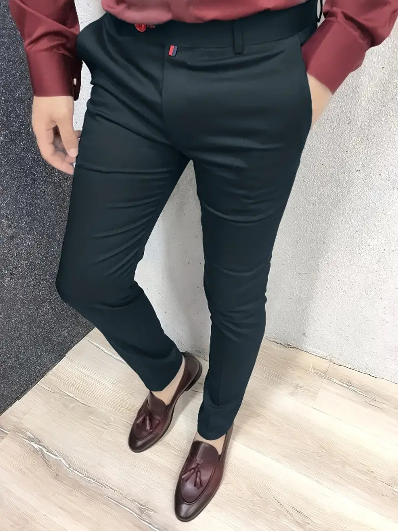Pantalones de Corte Entallado para Hombre | Ideales para Eventos Formales y Profesionales