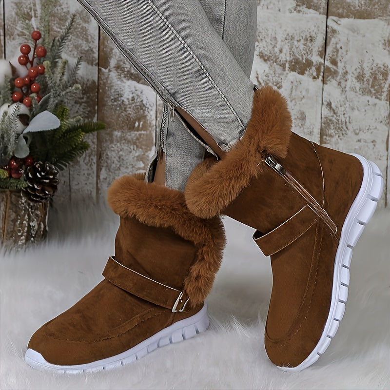 Botines con Forro Interior para Mujer | Ideal para Invierno