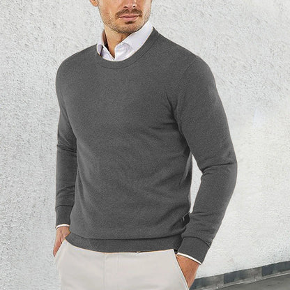 Jersey Con Cuello Redondo Y Corte Ajustado Para Hombre | Ideal Para Uso Diario
