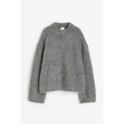 Suéter Oversized Con Diseño Liso Para Mujer | Ideal Para Otoño E Invierno