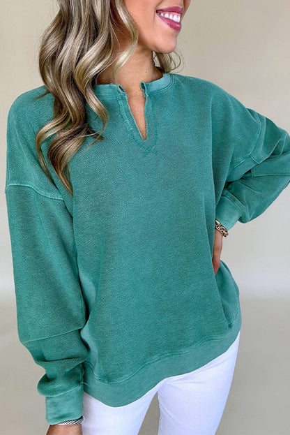 Sudadera De Manga Larga Con Corte Amplio Para Mujer | Ideal Para Uso Diario