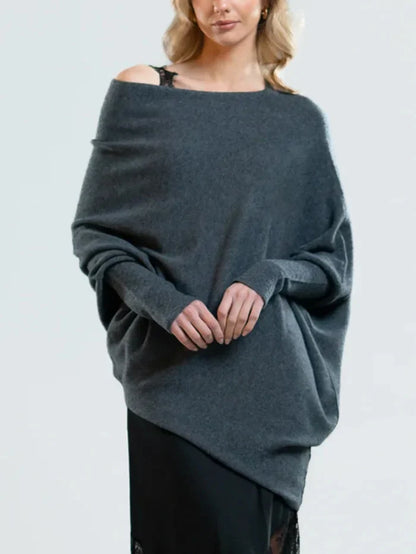 Jersey Oversize Con Cuello Alto Y Corte Largo Para Adultos | Ideal Para Invierno Y Uso Diario