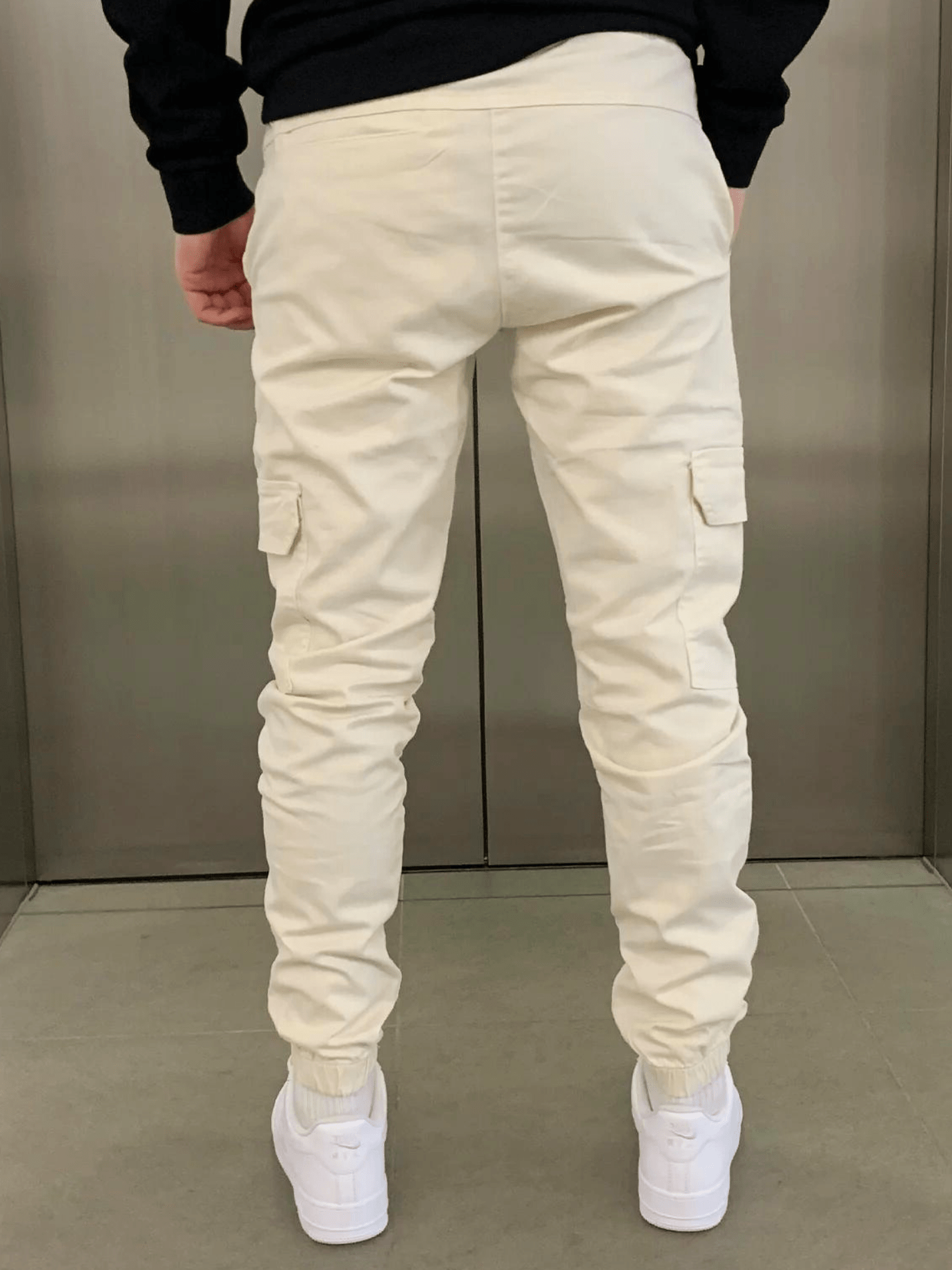 Pantalón Jogger Cargo con Corte Entallado y Cintura Elástica para Hombre | Ideal para Uso Diario