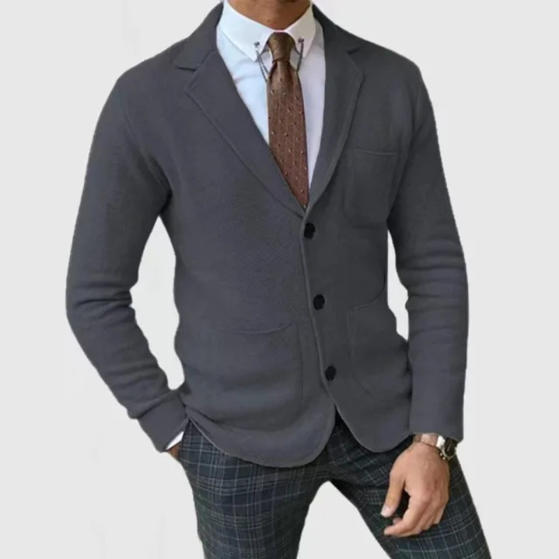 Blazer Avec Fermeture À Deux Boutons Et Poches Pour HoBlazer Con Cierre De Dos Botones Y Corte Ajustado Para Adultos | Ideal Para Oficina Y Eventosmme | Idéal Pour Bureau Ou Occasions Formelles