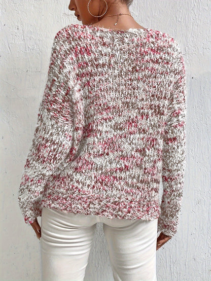 Jersey De Manga Larga De Corte Amplio Para Mujer | Ideal Para Uso Diario Y Superposición