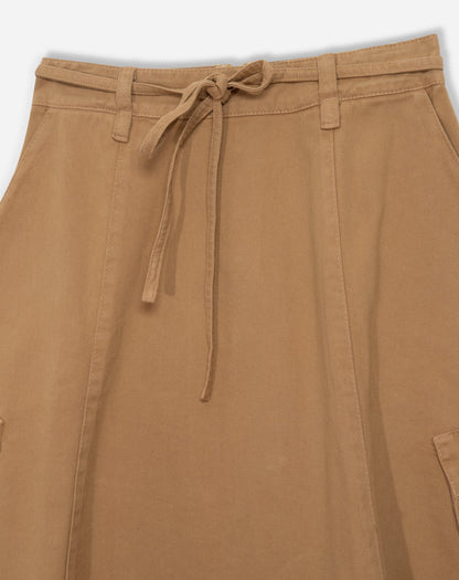 Falda Midi de Talle Alto con Lazo para Mujer | Ideal para Salidas de Noche o Eventos Planificados