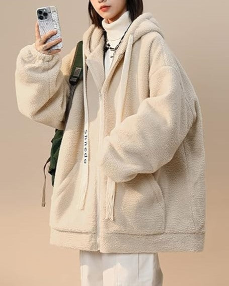 Chaqueta De Invierno De Talla Amplia Con Cierre Frontal Para Mujer | Ideal Para Uso Diario En Invierno