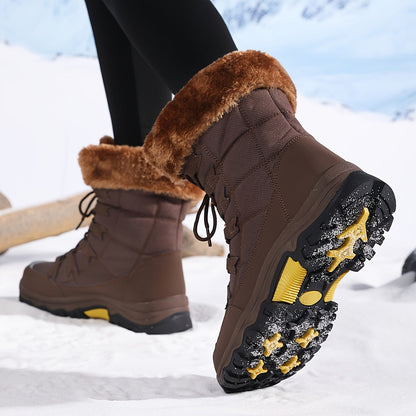 Botas De Invierno Con Diseño A La Altura Del Tobillo Para Mujer | Ideal Para Invierno