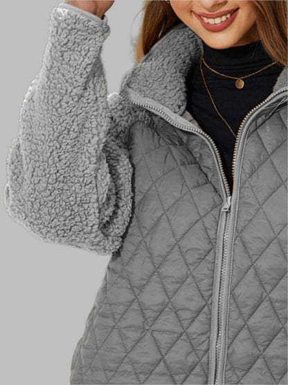 Chaqueta con Corte Raglán y Cierre de Cremallera para Personas Adultas | Ideal para Uso Diario e Informal