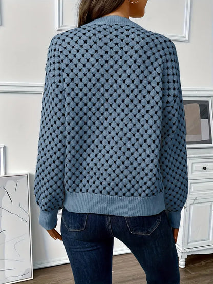 Jersey De Punto De Corte Ajustado Para Mujer | Ideal Para Uso Diario