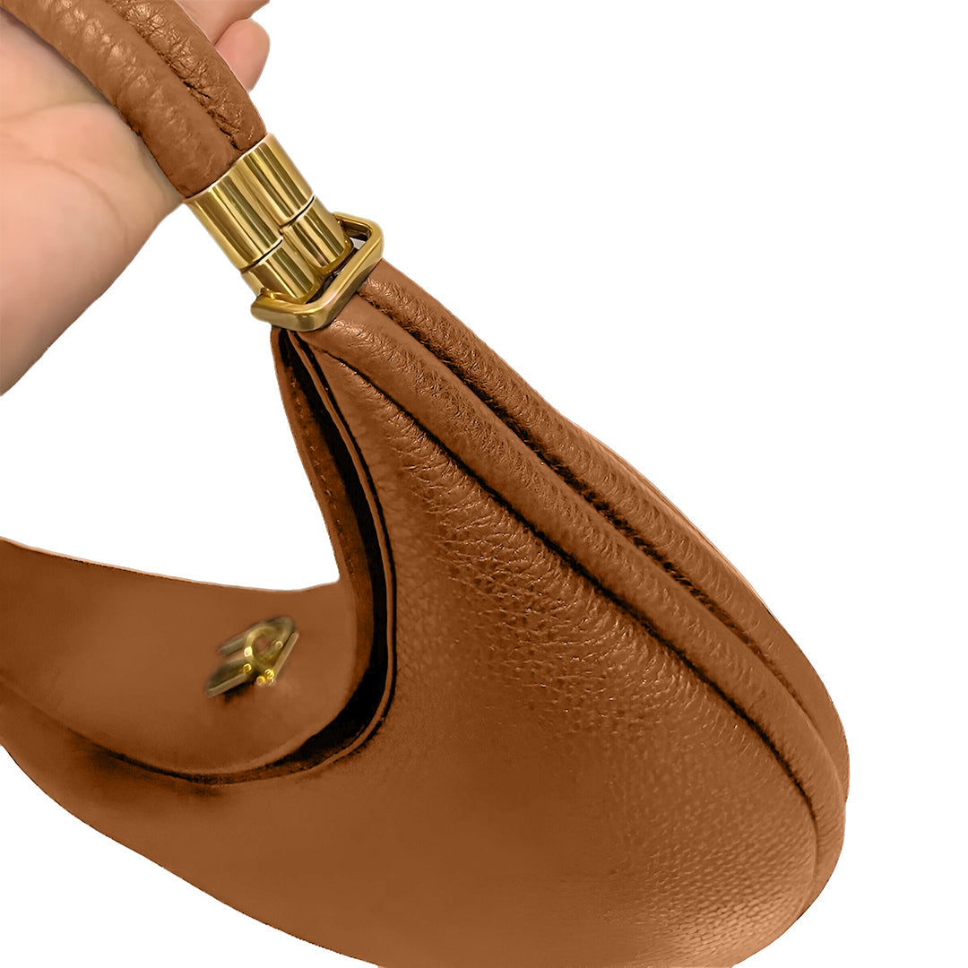 Bolso De Mano Con Forma De Media Luna Y Bandolera Amovible Para Uso Diario | Ideal Para Eventos