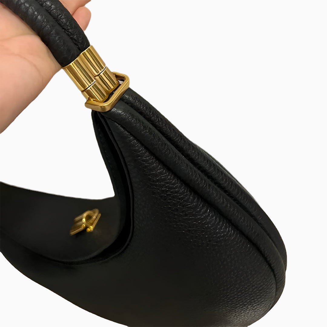 Bolso De Mano Con Forma De Media Luna Y Bandolera Amovible Para Uso Diario | Ideal Para Eventos