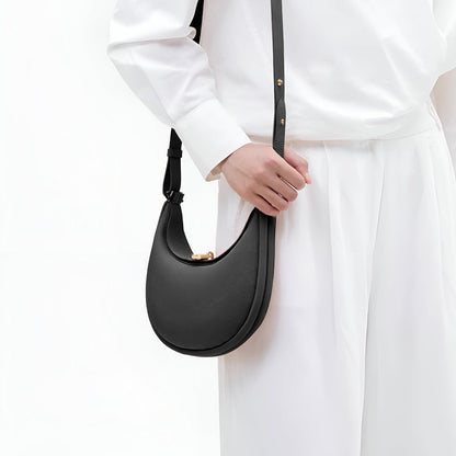 Bolso De Mano Con Forma De Media Luna Y Bandolera Amovible Para Uso Diario | Ideal Para Eventos