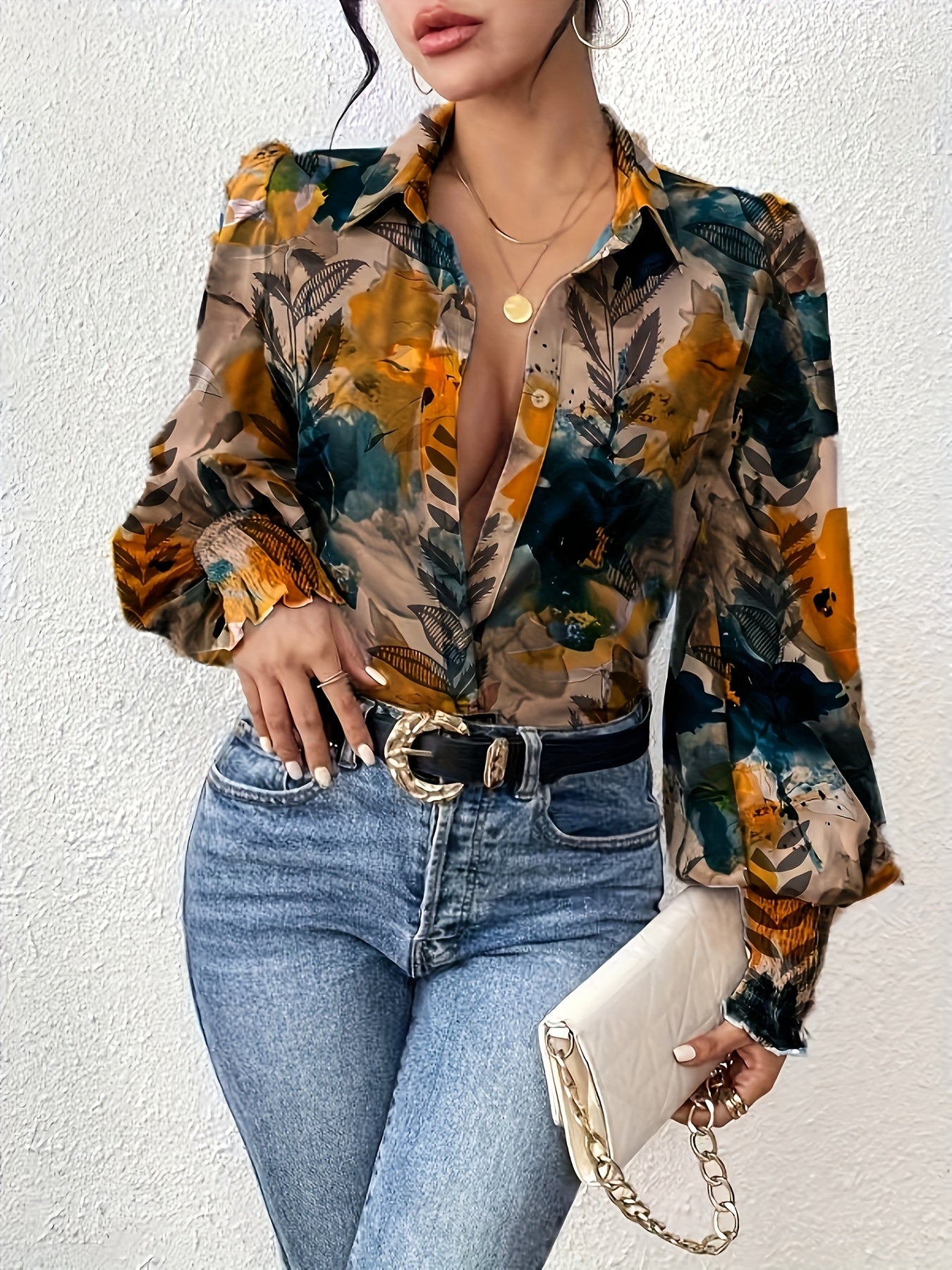Blusa Con Corte Ajustado Y Detalles Integrados Para Mujer | Ideal Para Uso Diario Y Profesional