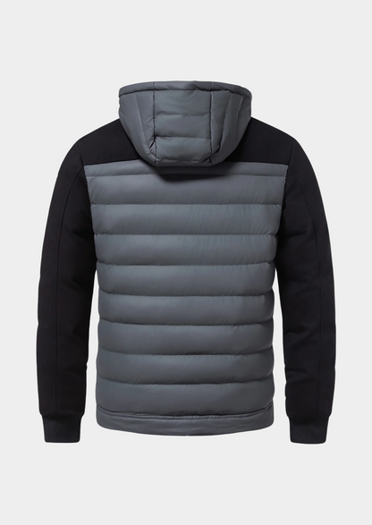 Chaqueta Con Cremallera De Largo Completo Y Capucha Desmontable Para Hombre | Ideal Para Uso Diario