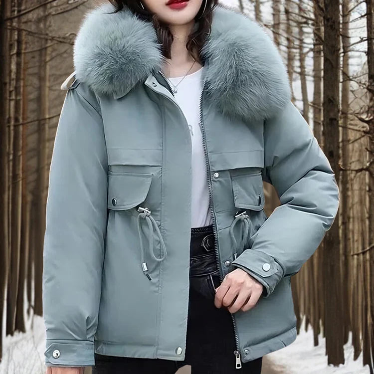 Parka de Invierno con Corte Recto para Mujer | Ideal para Temporada de Invierno