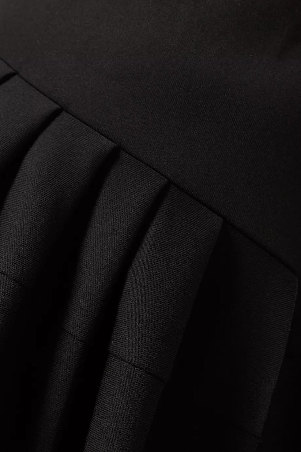 Vestido Midi Con Falda Plisada Y Escote Asimétrico Para Mujer | Ideal Para Eventos Formales