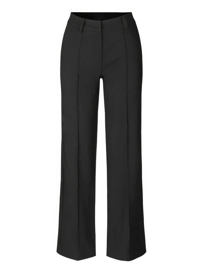 Pantalón De Corte Recto Para Mujer | Ideal Para Uso Diario