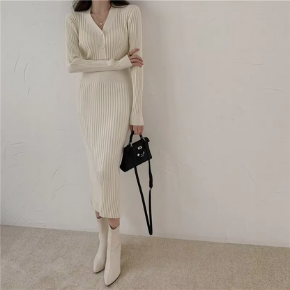 Vestido de Corte Ajustado Para Mujer | Ideal Para Uso Diario y Salidas Planificadas
