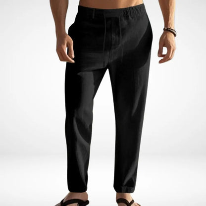 Pantalón Para Hombre Con Corte Recto Y Cintura Ajustable | Ideal Para Uso Diario Y Contextos Informales