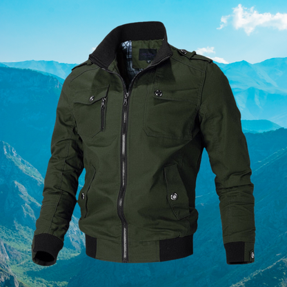 Chaqueta Bomber con Forro Multicapa para Hombre | Ideal para Uso Diario