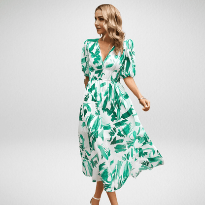 Vestido Midi Con Longitud Intermedia Para Mujer | Ideal Para Uso Diario Y Ocasiones