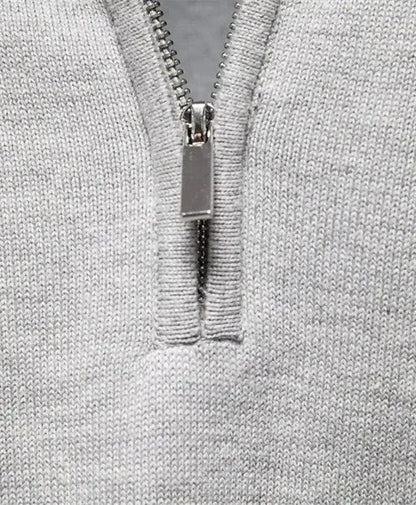 Jersey Con Medio Cierre Y Cuello Alto Para Hombre | Ideal Para Uso Diario