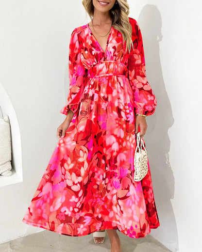 Vestido Largo Con Corte Fluido Para Mujer | Ideal Para Verano Y Salidas Informales