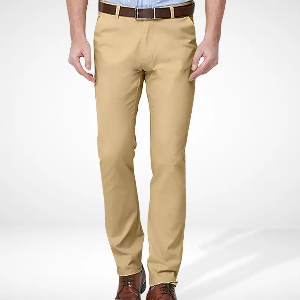 Pantalón De Corte Recto Para Hombres | Ideal Para Uso Diario Y Profesional