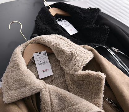 Chaqueta Corta De Invierno Con Cuello Alto Para Mujer | Ideal Para Invierno
