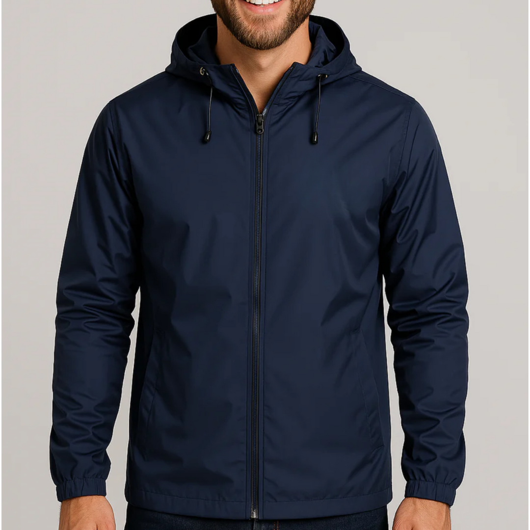 Chaqueta Con Capucha Y Bolsillos Laterales Para Hombre | Ideal Para Uso Diario Y Actividades Exteriores