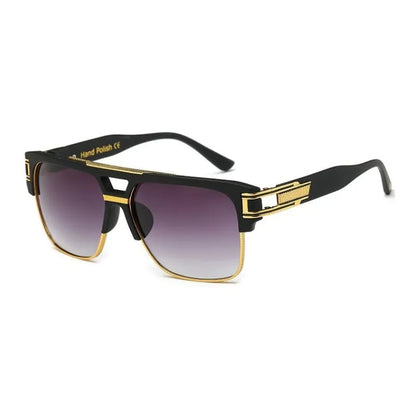 Gafas De Sol Con Forma Cuadrada Y Lentes Espejadas Para Adultos | Ideales Para Uso Diario En Exterior