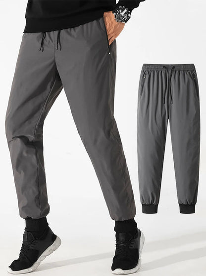 Jogger Acolchado con Cintura Elástica para Hombre | Ideal para Uso Diario en Días Fríos