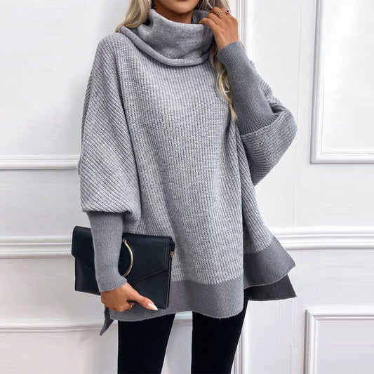 Pullover Oversize De Manga Larga Para Mujer | Ideal Para Otoño E Invierno