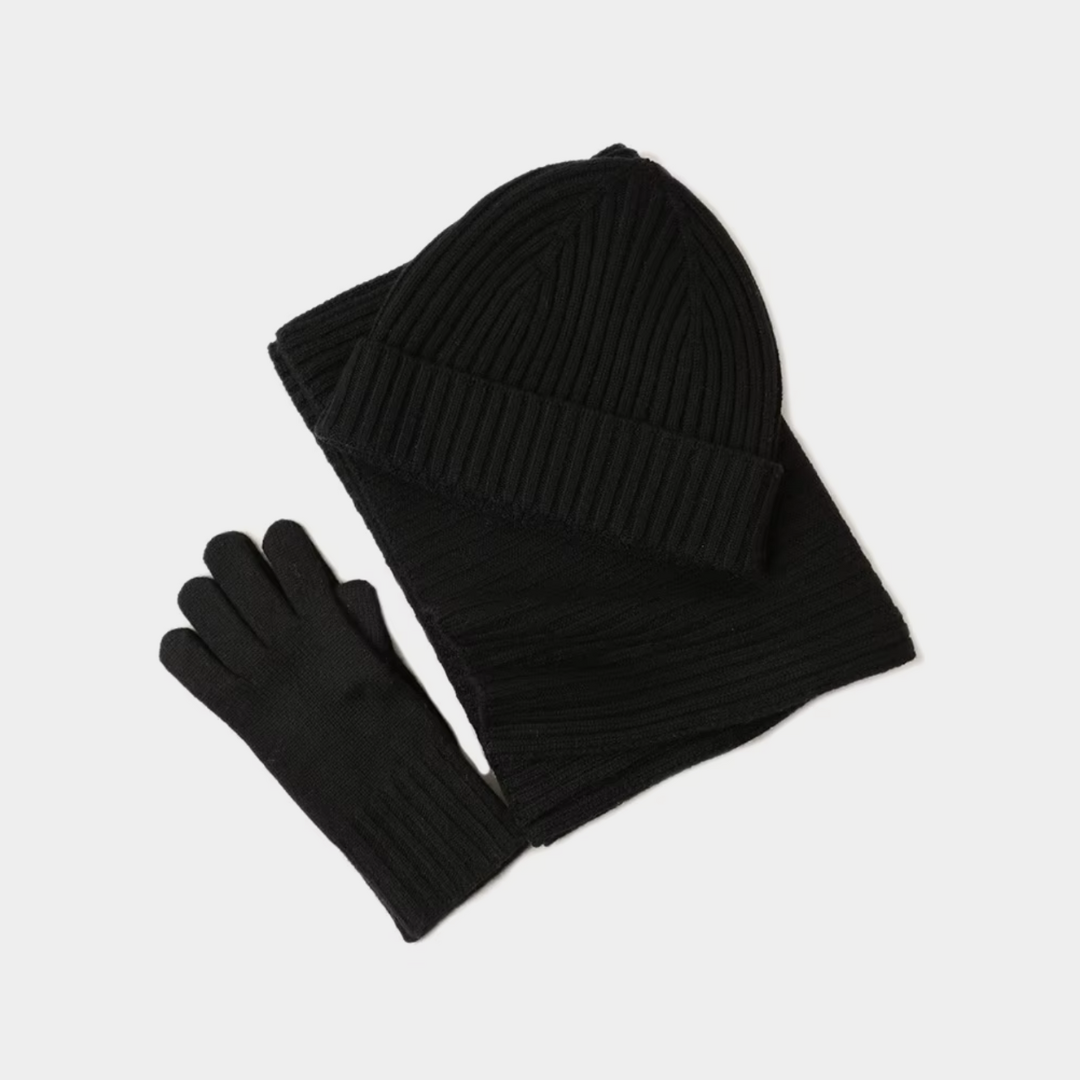 Conjunto de Invierno de Tres Piezas para Adultos | Ideal para Uso Exterior en Temporada Fría