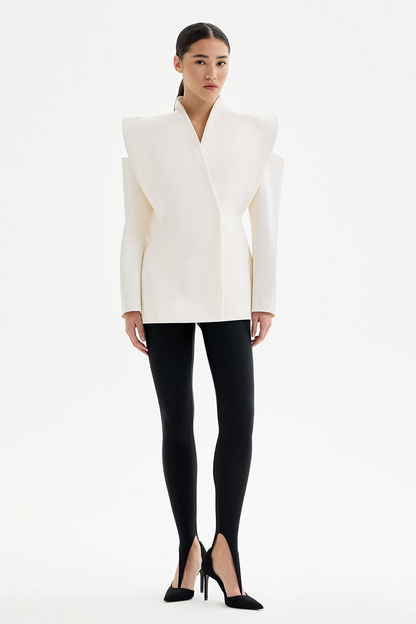 Blazer con Hombros Estructurados para Mujer | Ideal para Climas Fríos y Uso Profesional