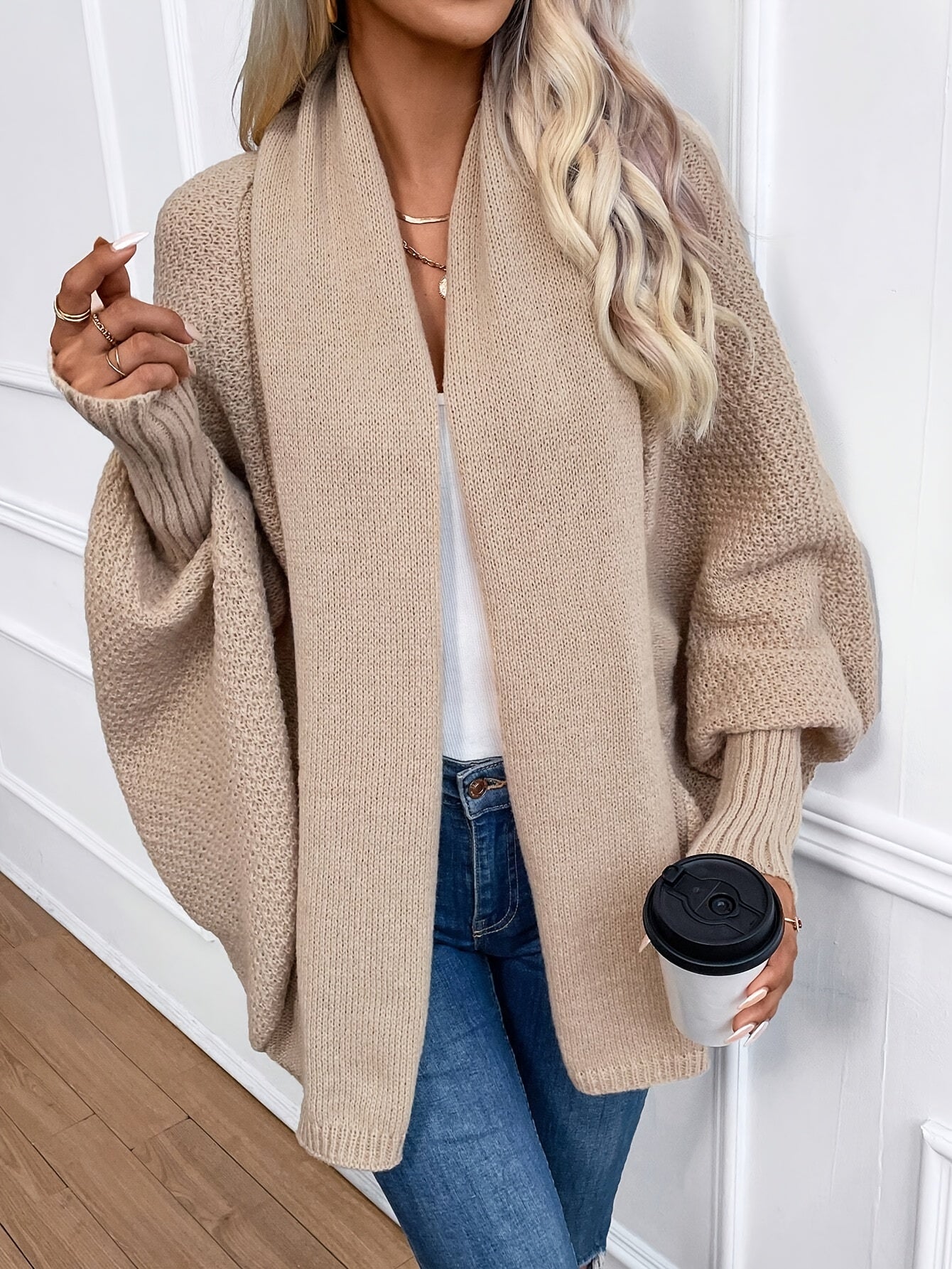 Gilet con Cierre Frontal y Cuello Redondo para Mujer | Ideal para Otoño e Invierno